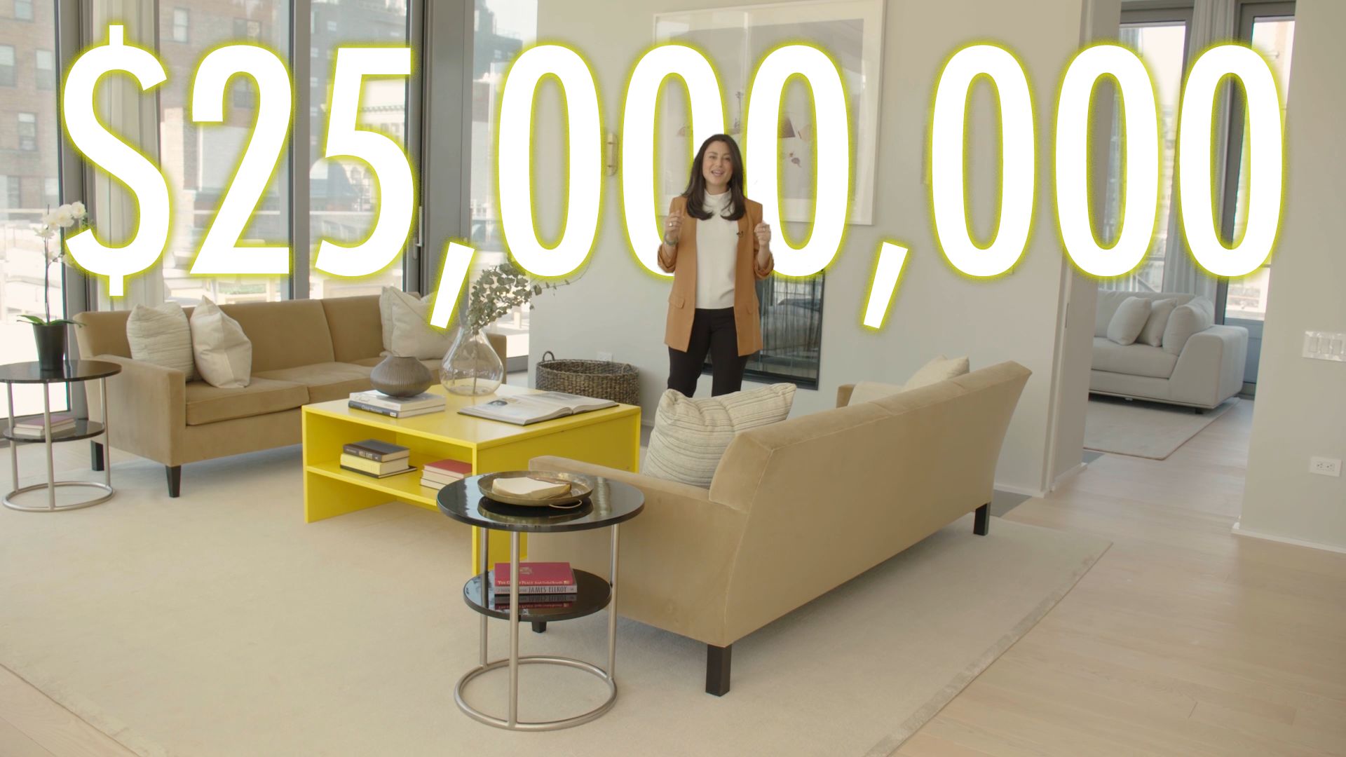 Watch Inside a $25M NYC Penthouse with a Private Yoga Studio | On the ...